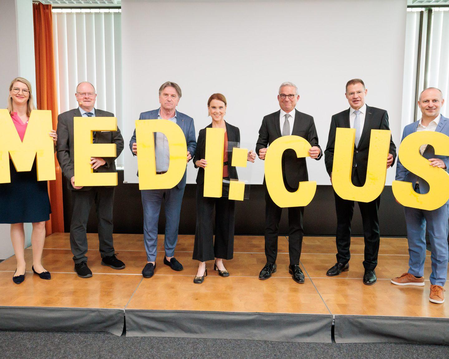 Bilder der MEDI:CUS Auftaktveranstaltung