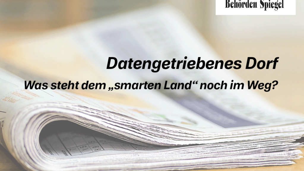 Behörden Spiegel Smart Lnad