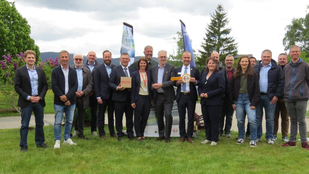Netzinbetriebnahme Breitnau: Foto der Beteiligten