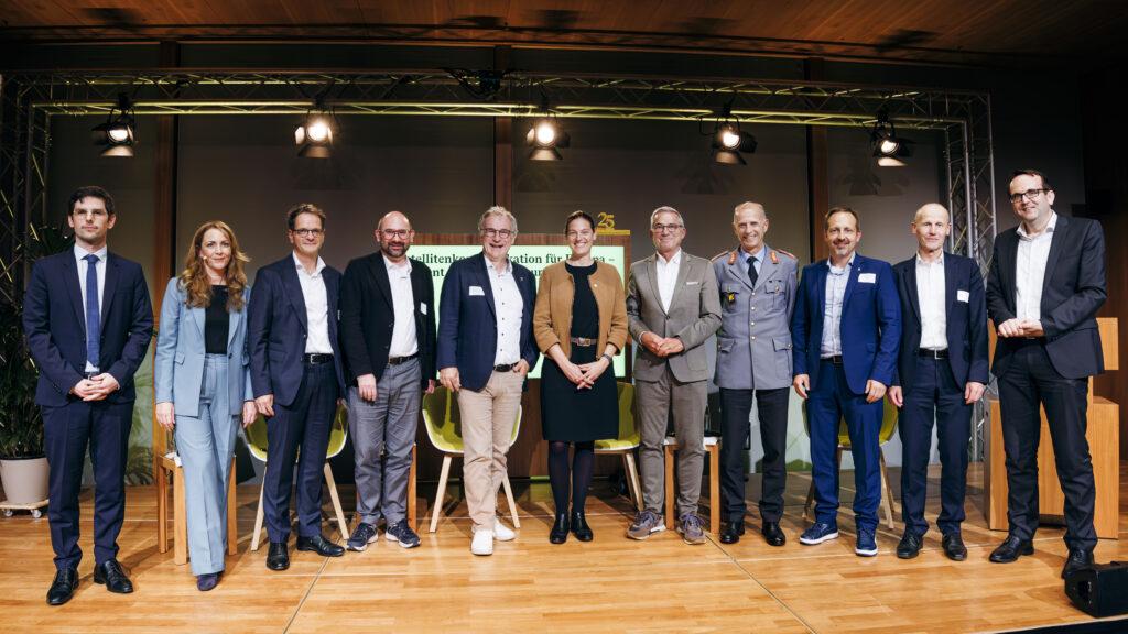 Paneldiskussion „Satellitenkommunikation für Europa – resilient, souverän und unabhängig“ aufgenommen in der Landesvertretung von Baden-Württemberg in Berlin, 15.09.2025.